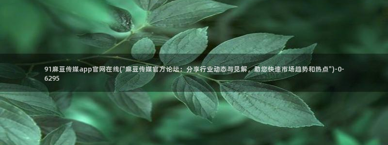 麻豆视频 最新更新：91麻豆传媒app官网在线(\